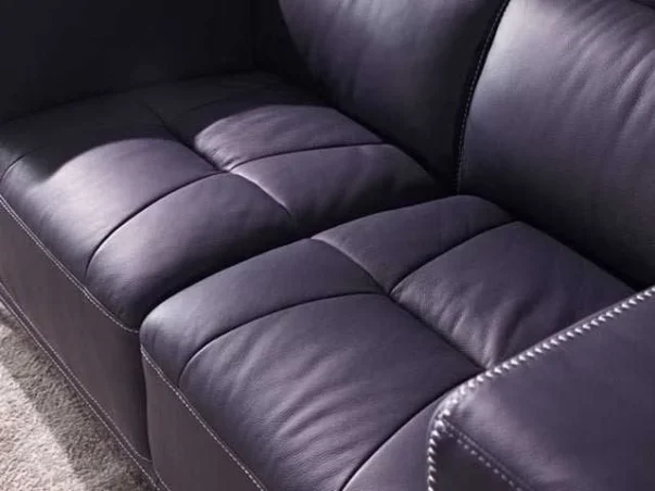 SALON CUIR 6 PLACES FM302 CLR GRIS FONCE SX-09 – Image 2