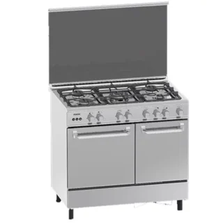 CUISINIERE 5 FEUX FINIX 90X60 G95NE-M (62V11T2G1X) AVEC NICHE INOX