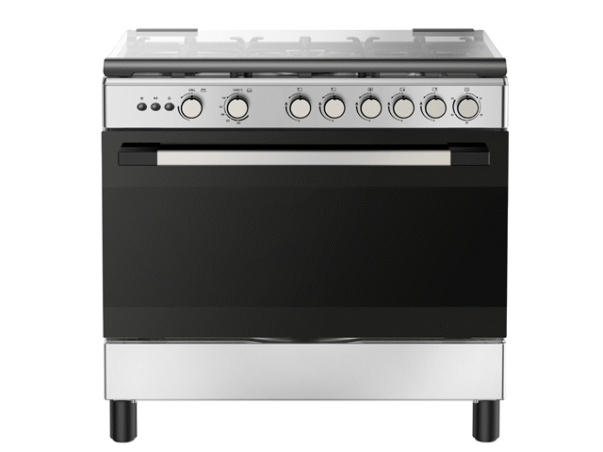 CUISINIERE 5 FEUX MIDEA 90X60-5G030 INOX