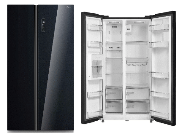REFRIGERATEUR SBS 710L MIDEA MDRS710FGF22 NOIR 895*745*1788 – Image 5